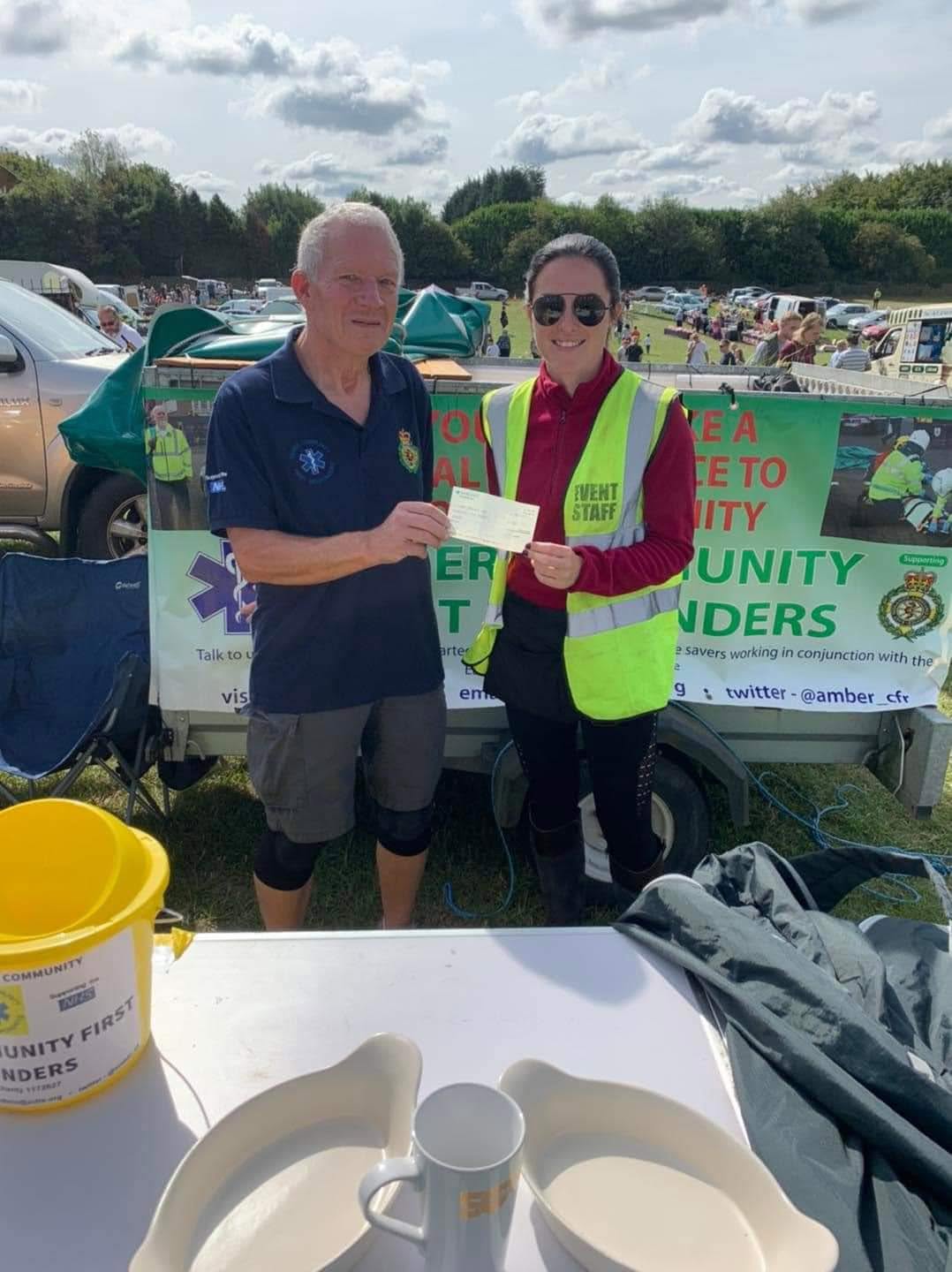 Keith, long-serving Amber Community First Responder